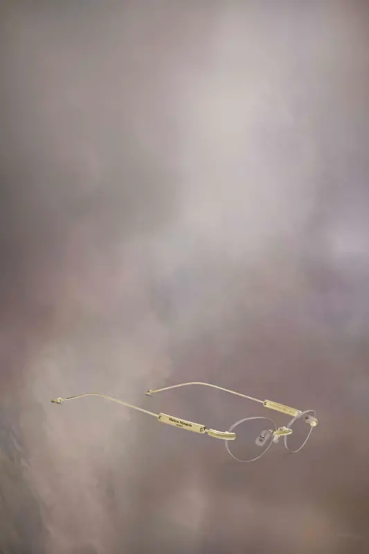 Maison Margiela Gold Oval Glasses x Gentle Monster​ Gold online