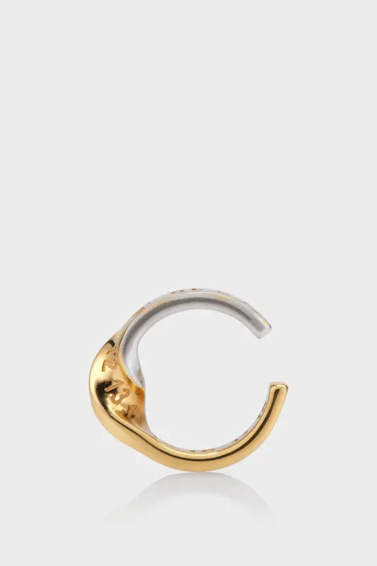Maison Margiela LAB-GROWN DIAMOND NUMBERS EARCUFF 4 mm Gold online