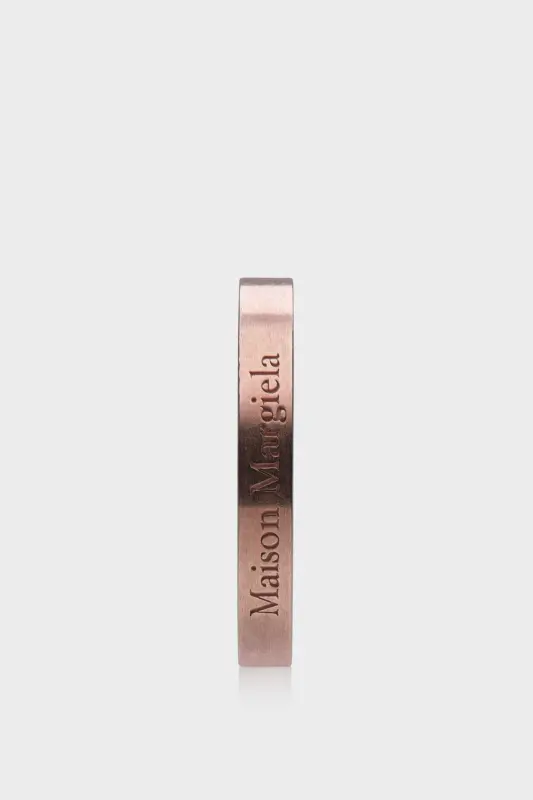 Maison Margiela Logo Ring Rose Gold online