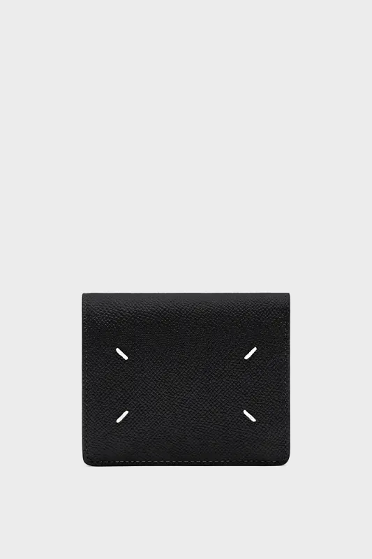 Maison Margiela Small Leather Wallet for Women Black online