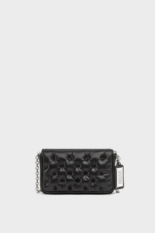 Maison Margiela GLAM SLAM EMBROIDERY FLAP MINI Black online
