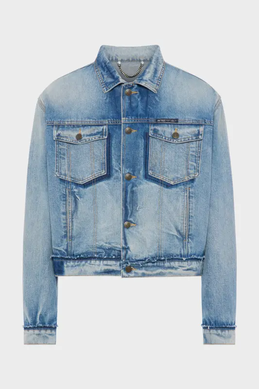 Maison Margiela Denim caban Blue Wash online