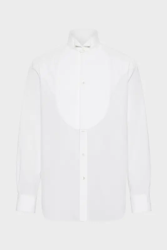 Maison Margiela Mens White Cotton Long-Sleeved Shirt White online