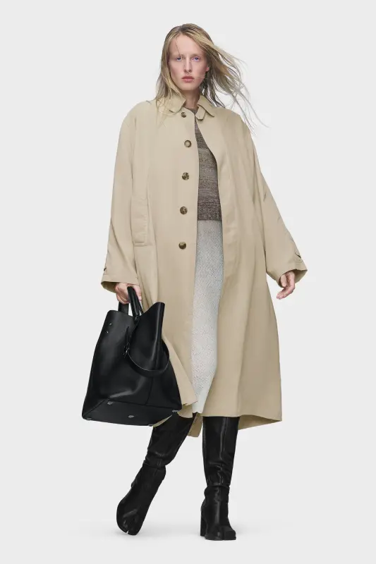 Maison Margiela PEACH TRENCH COAT Sand online