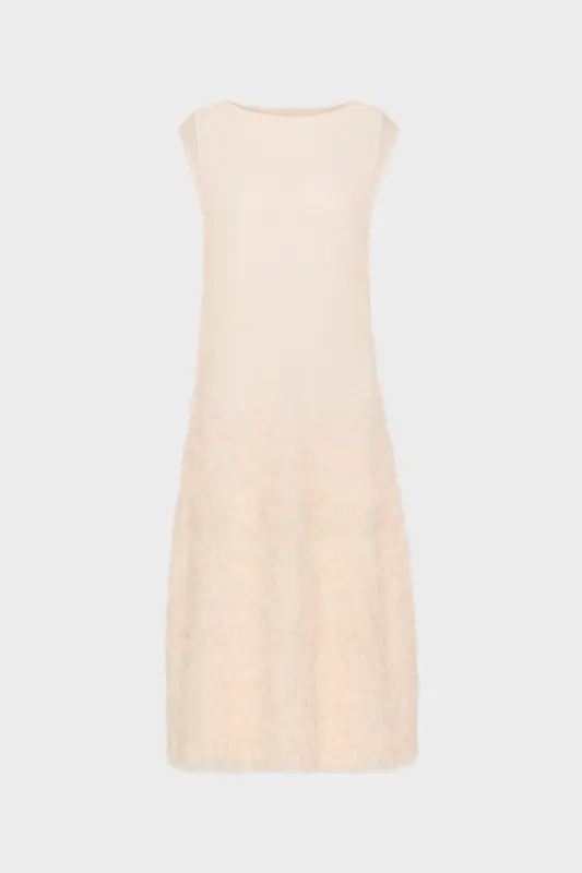 Maison Margiela Retrograde silk knit dress Blush online