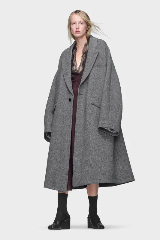 Maison Margiela Wool coat Black online