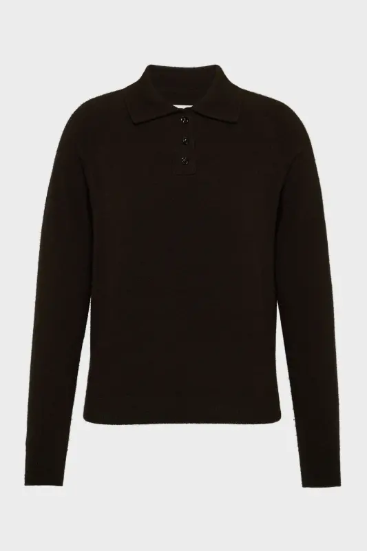 Maison Margiela Wool polo-neck top Tapenade online