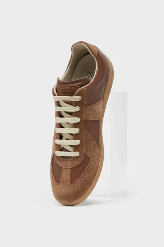 Maison Margiela Replica Sneakers Dirty White Adobe Brown online