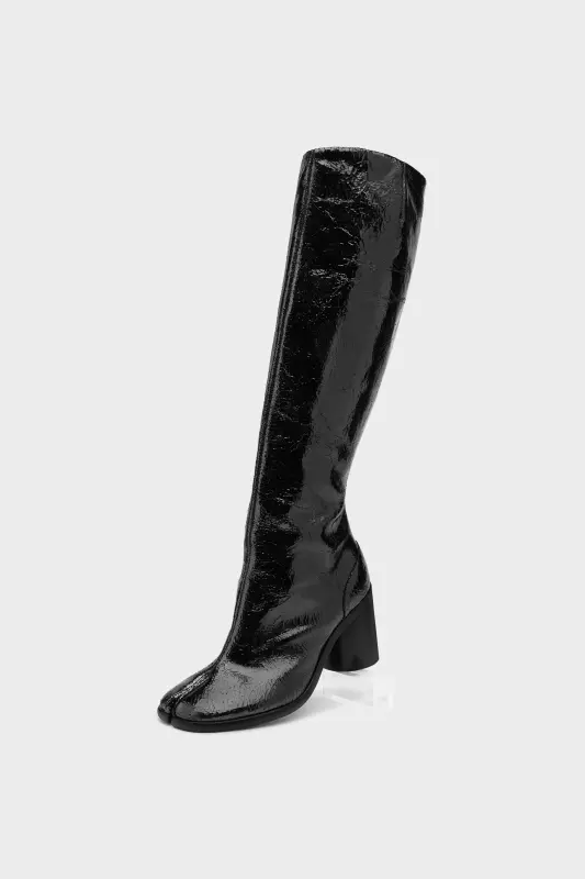 Maison Margiela Tabi Broken Mirror Boots 8 cm Heel Dark grey online
